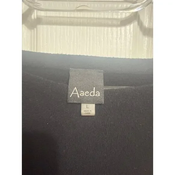 Aaeda Felted Floral Dolman Sleeve Sweater Embroidered Size Large Whimsical - Picture 5 of 12